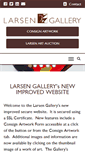 Mobile Screenshot of larsengallery.com